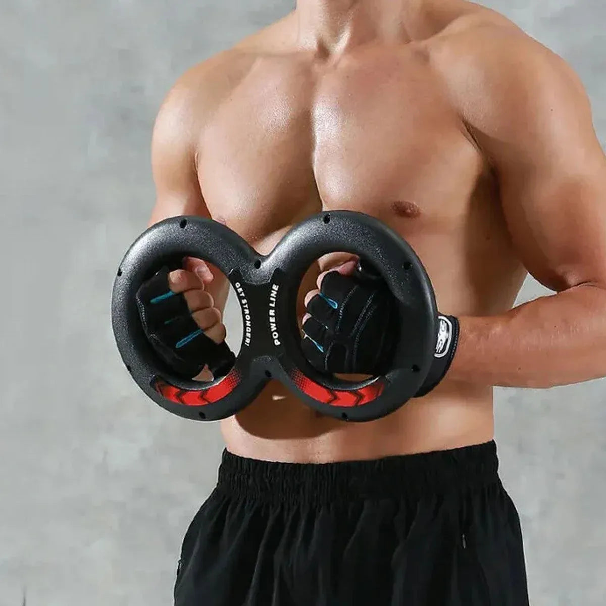 Multifunctional Arm Strength Grip Wrist Power Device Fitness Hand Grip Enhancer - 20kg