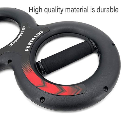 Multifunctional Arm Strength Grip Wrist Power Device Fitness Hand Grip Enhancer - 20kg