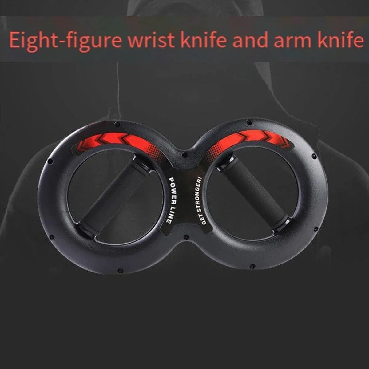 Multifunctional Arm Strength Grip Wrist Power Device Fitness Hand Grip Enhancer - 5kg