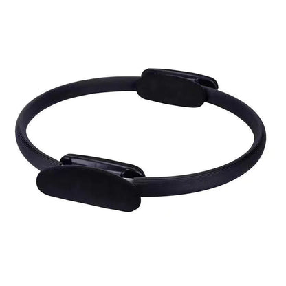 6 Colours Pilates Yoga Ring Magic Circle Fitness Equipment for Toning Slim Legs - Black