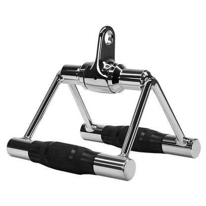 Cable Pulley Attachment Tricep Rope V Grip LAT Pull Down Gym Accessory - Close Grip Triangle