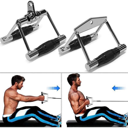 Tricep Press-Down Bar - Cable Pulley Attachment LAT Pull Down (1 Piece)