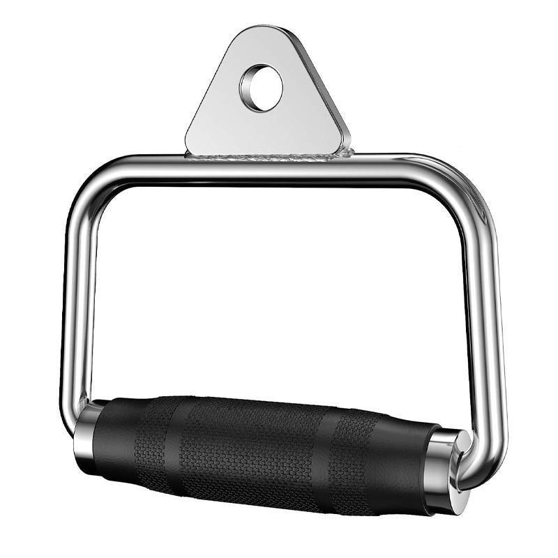 Cable Pulley Attachment Tricep Rope V Grip LAT Pull Down Gym Accessory - Tricep Press-Down Bar