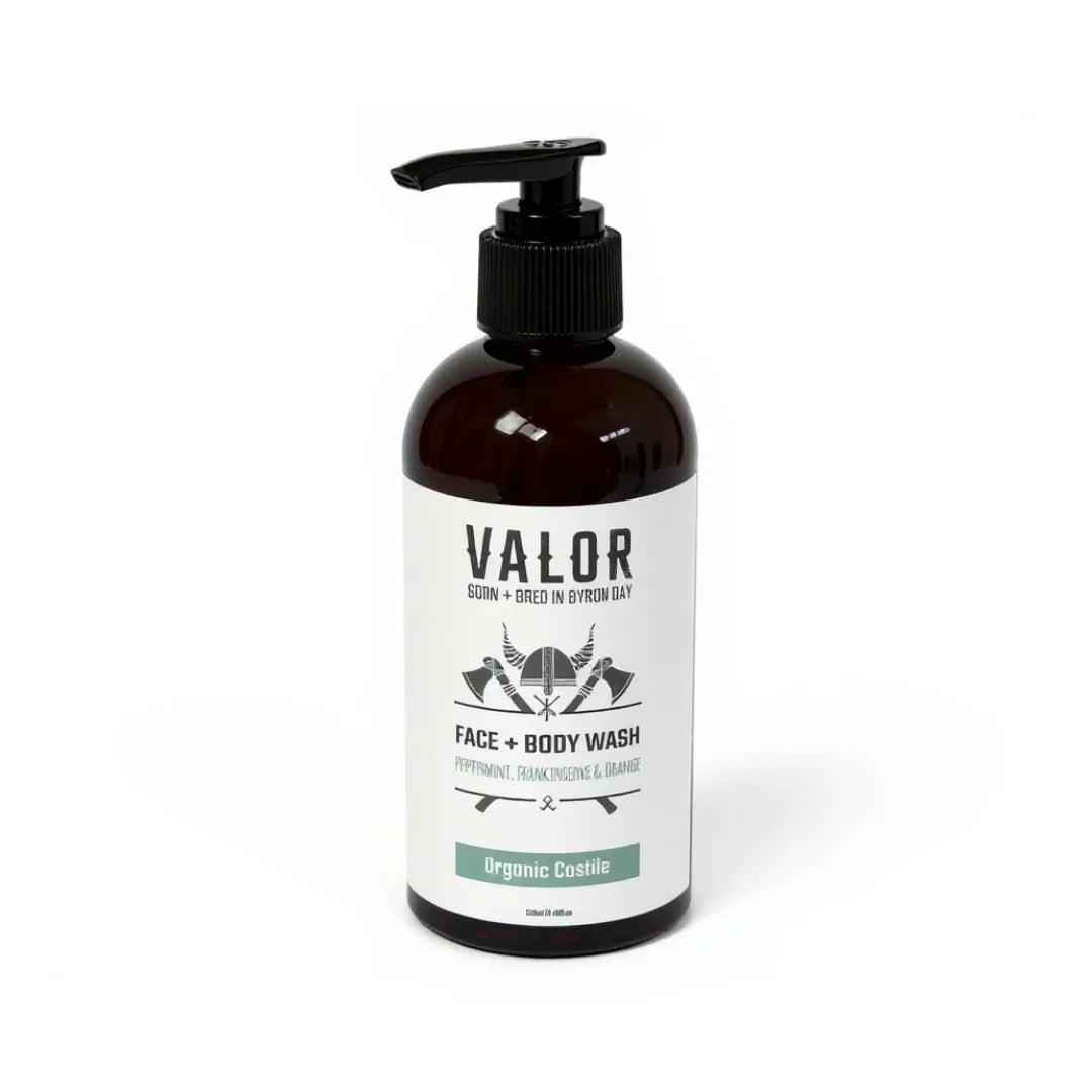 Castile Face and Body Wash (Peppermint)