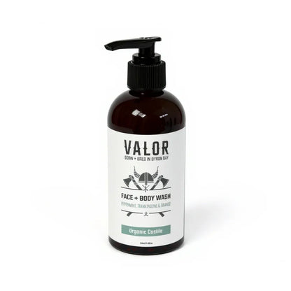 Castile Face and Body Wash (Peppermint)
