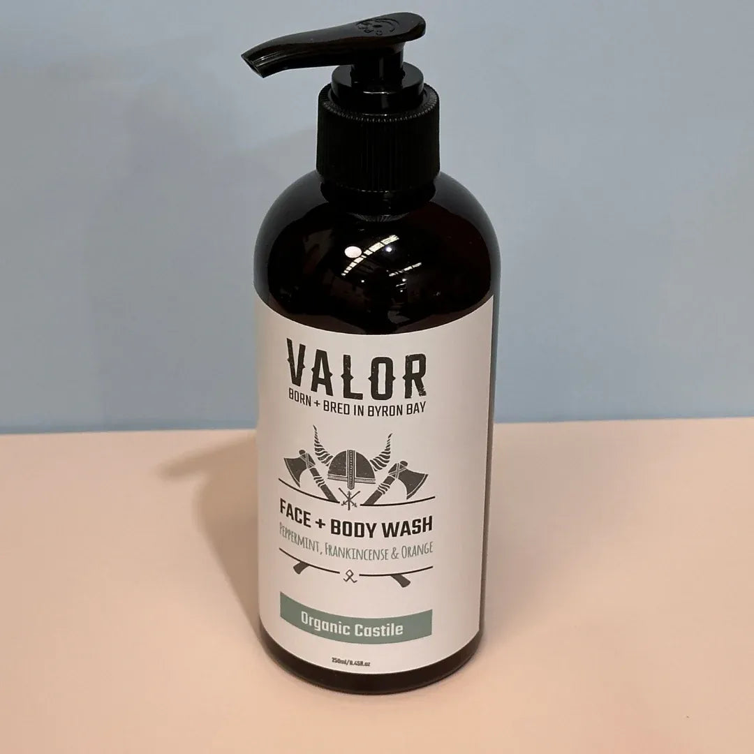 Castile Face and Body Wash (Peppermint)