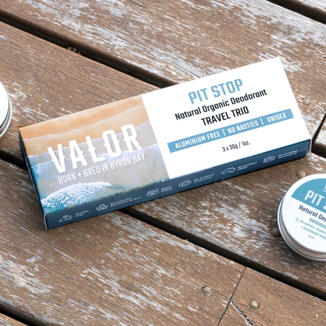 Pit Stop Deodorant Travel Trio