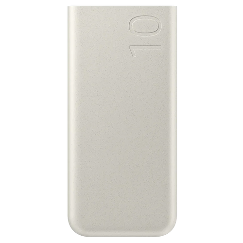 Samsung 25W Super FAST charging  2 x USB-C Port PD 10000mAh Slim Power Bank - Beige