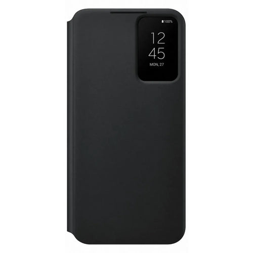 Samsung Smart Clear View Cover Case for Galaxy S22+ (S22 PLUS) - Black