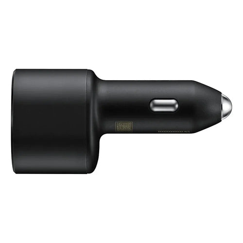 Samsung Super Fast Dual Car Charger (45W+15W) 2 Ports (Includes Cable) - Black