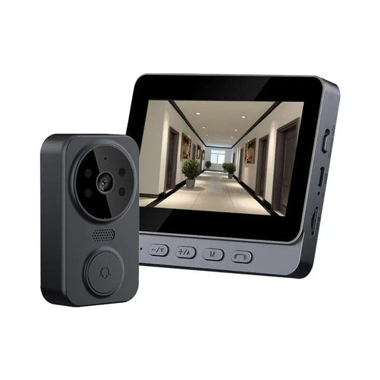 Wireless Visual Intercom Doorbell With Hd Screen