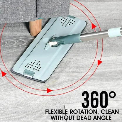Flat Squeeze Mop & Bucket Set