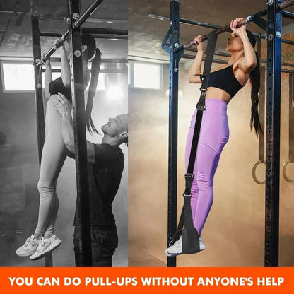 Pull-Up Assistance Bands Set 300LB Resistance Black