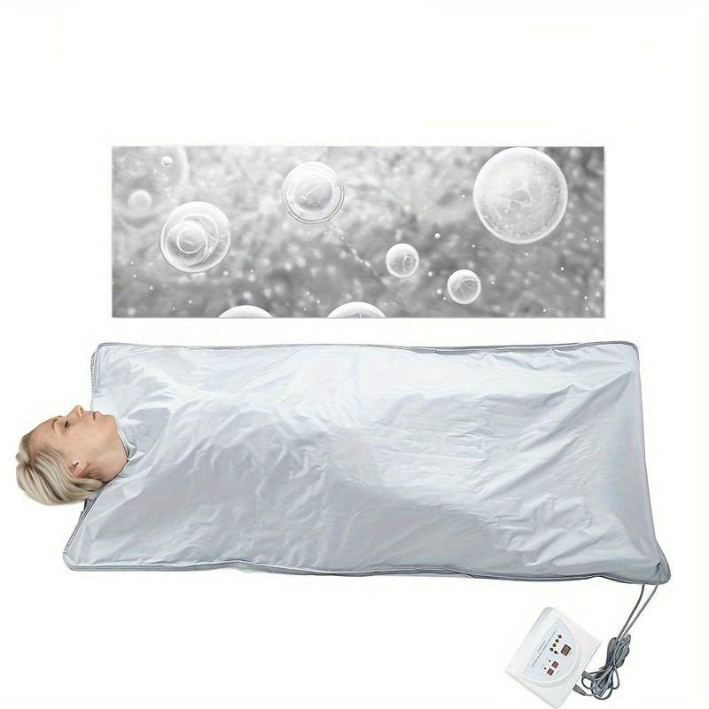 Far Infrared Sauna Blanket For Slimming & Detox(White)