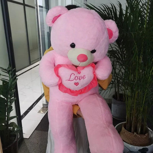 Giant Plush Valentines Love Bear Pillow