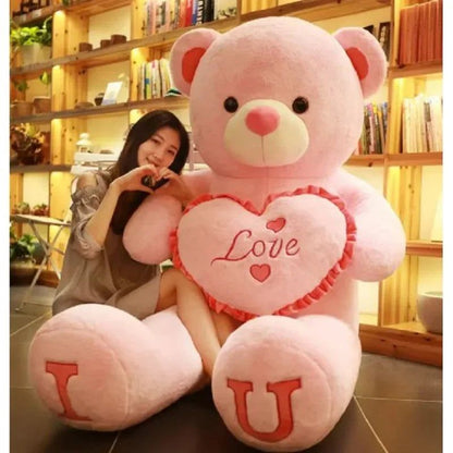 Giant Plush Valentines Love Bear Pillow