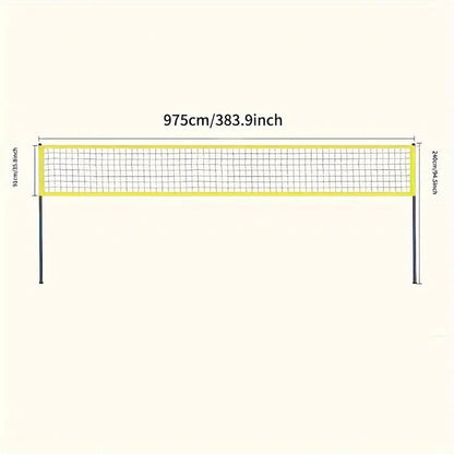 Volleyball Set Outdoor PVC Net with Accessories
