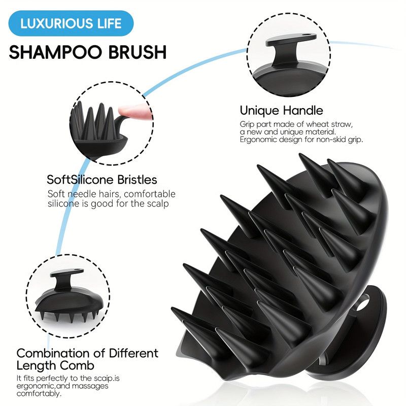 Silicone Bath Brush Set Gentle Exfoliating