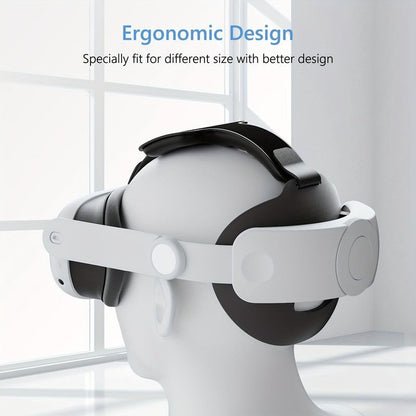 Adjustable Retractable Head Strap for Meta Quest 3