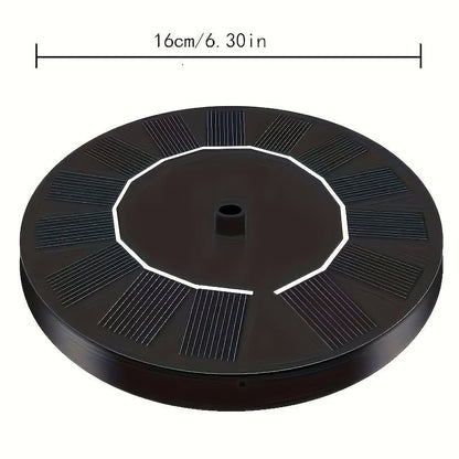 DIY Solar Fountain Pump for Outdoor Use