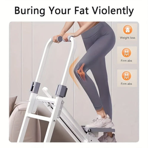 Foldable Stair Climber Home Fitness Machine