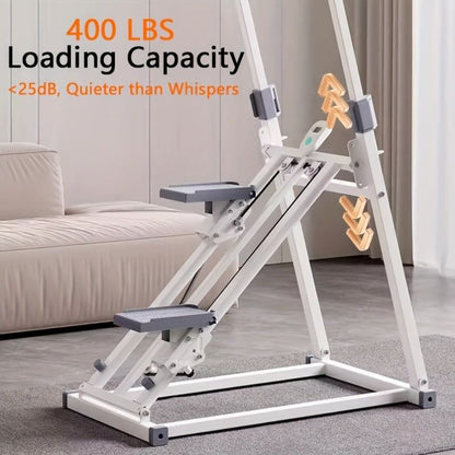 Foldable Stair Climber Home Fitness Machine