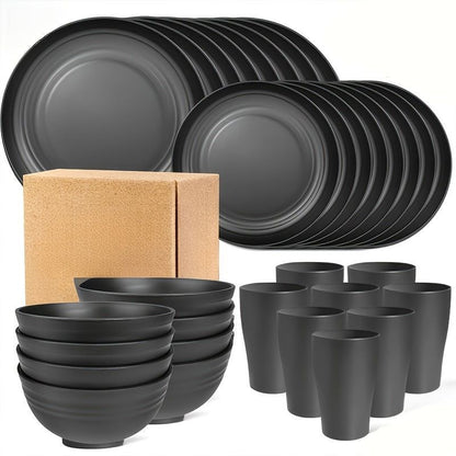 Shatterproof Tableware Set for Camping
