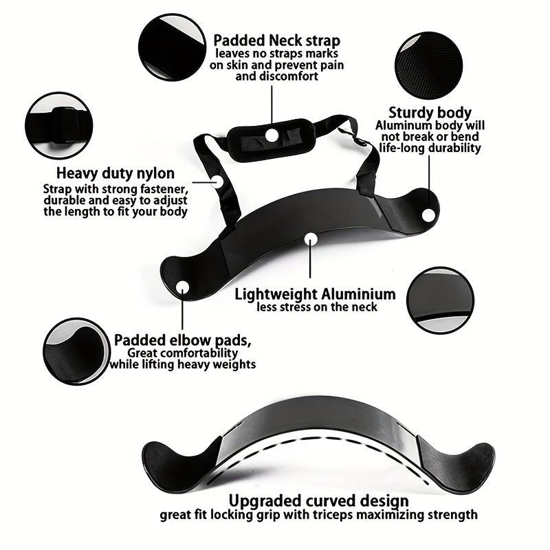 Arm Blaster For Biceps & Triceps - 24 Curl Support Board