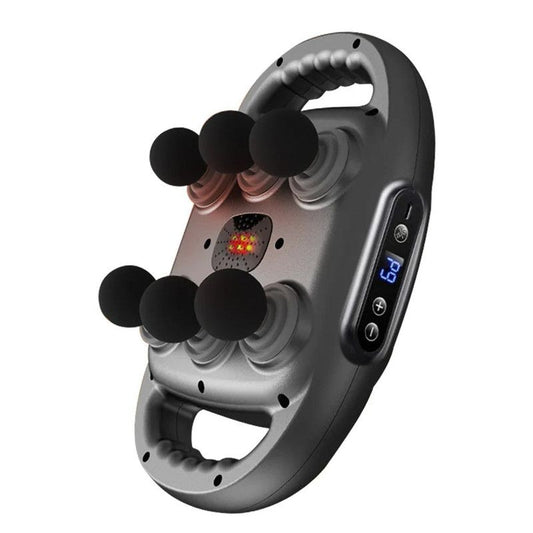 6-Head Fascia Massage Gun Tissue Muscle  Black