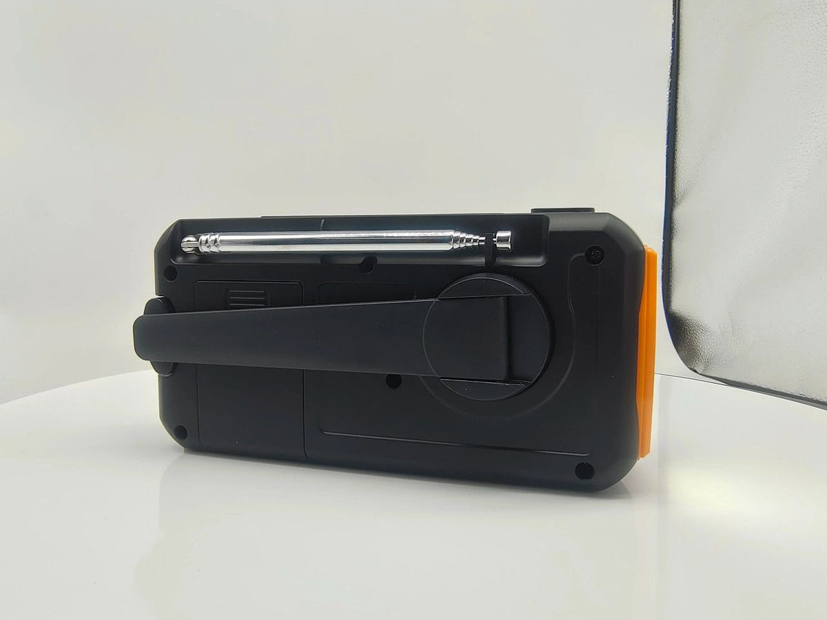 Emergency Hand Crank Solar Radio Yellow
