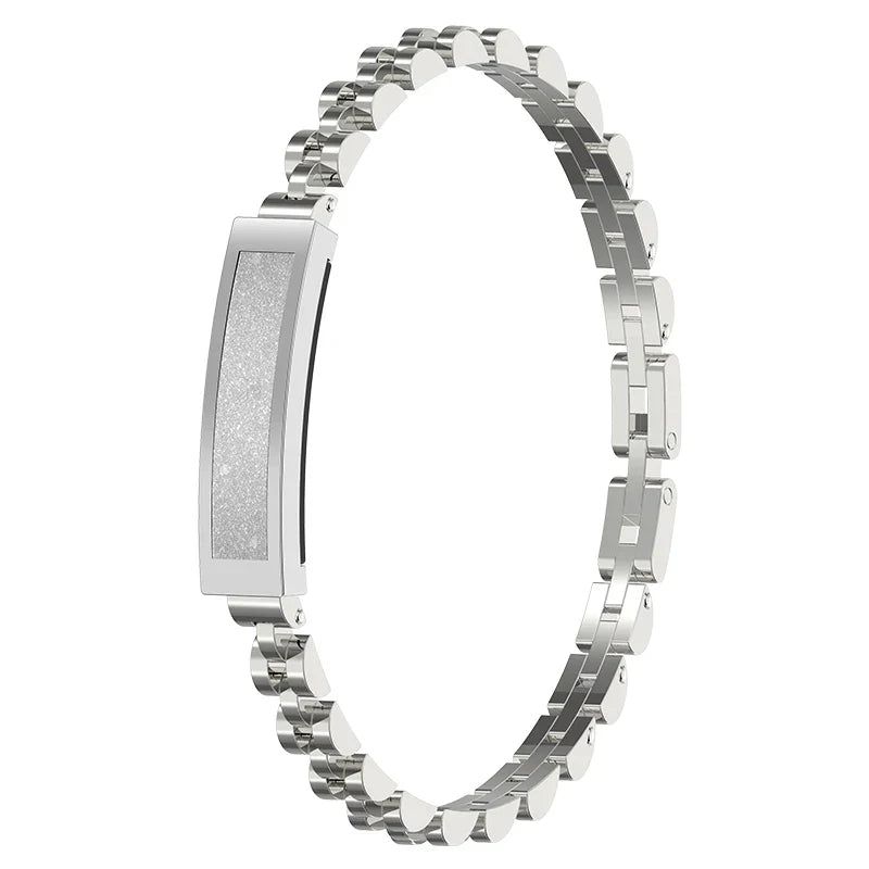 No-Screen Smart Watch Silver