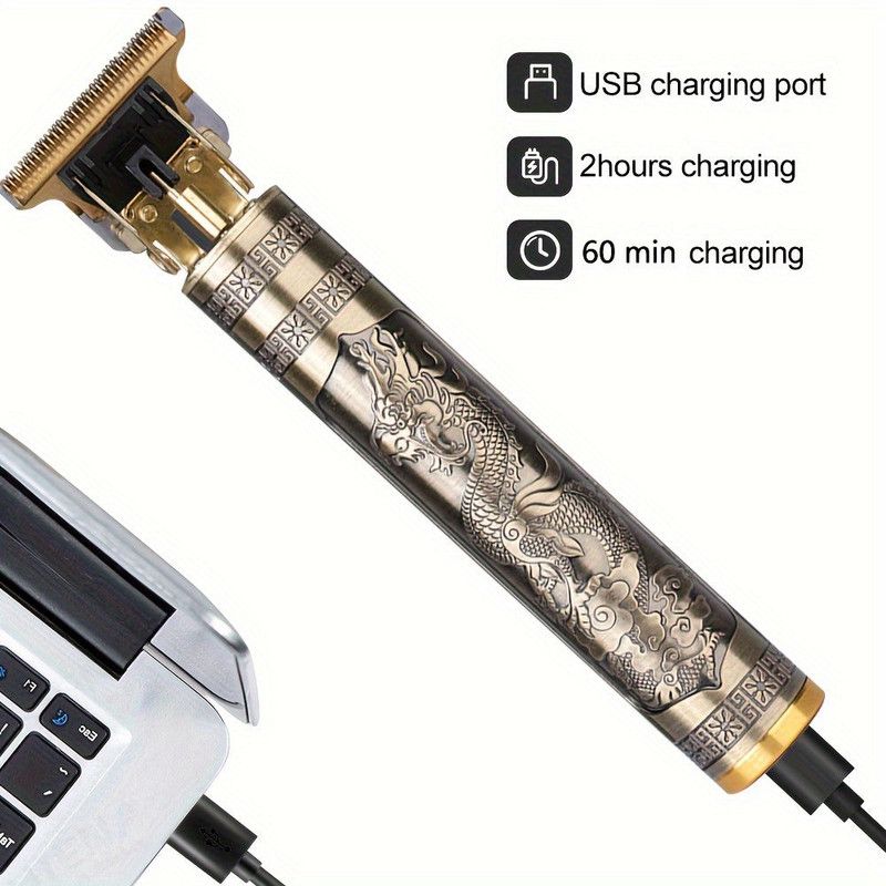 3pcs Men's Electric Hair Clippers Kit