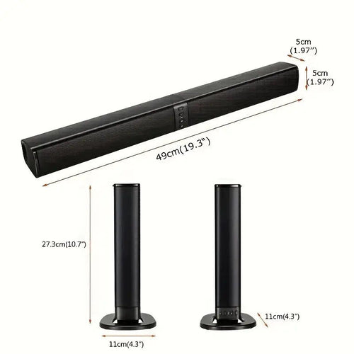 20W 3D Home Theater Stereo Surround Wireless Speaker