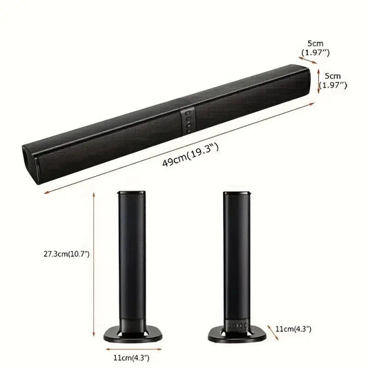 20W 3D Home Theater Stereo Surround Wireless Speaker