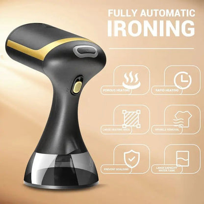 Household Commercial Hand-held Garment Steamer - Black