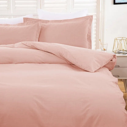 100% Cotton Bloom Bordeaux Willow Quilt / Doona / Duvet Cover set