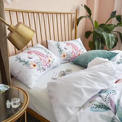 Unicorn Flowers Milano Paisley Quilt / Doona / Duvet Cover set