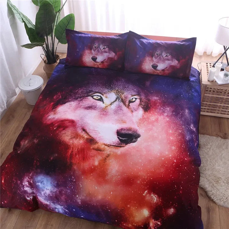 Lupo Cosmic Ember Gaze Quilt / Doona / Duvet Cover set