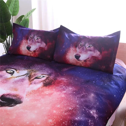 Lupo Cosmic Ember Gaze Quilt / Doona / Duvet Cover set