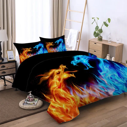 Dragon Arabelle Bloomscape Quilt / Doona / Duvet Cover set