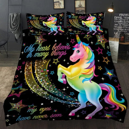 Unicorn Major Amalfi Leaf Quilt / Doona / Duvet Cover set