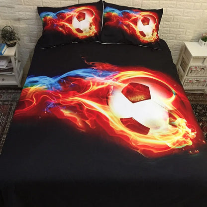 Basketball Solenne Leaf Quilt / Doona / Duvet Cover set