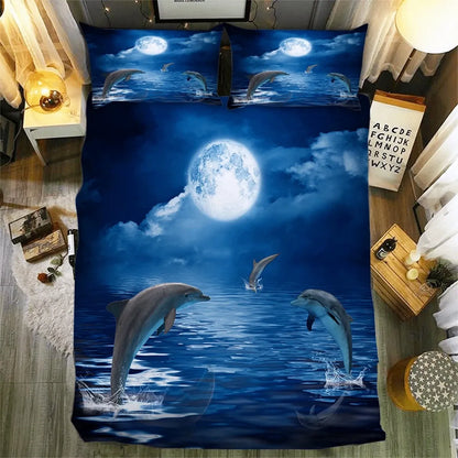 Blue Montreux Elegance Quilt / Doona / Duvet Cover set