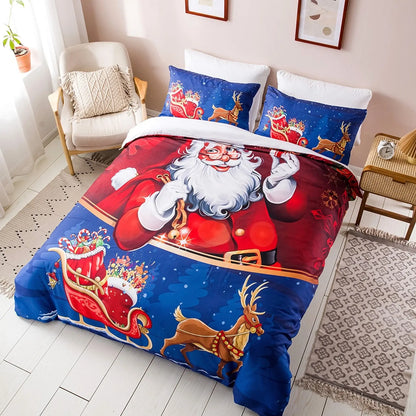 Christmas Rosaline Elegance Quilt / Doona / Duvet Cover set