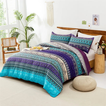 Marble Stripe Palermo Gallery Quilt / Doona / Duvet Cover set