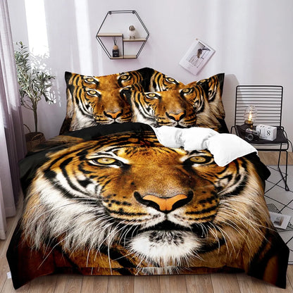 Tiger Prague Bloomscape Quilt / Doona / Duvet Cover set