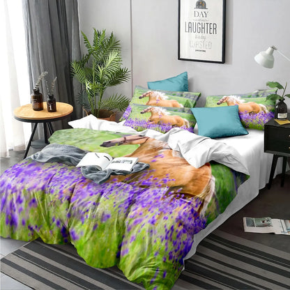 Horse Calais Atelier Quilt / Doona / Duvet Cover set