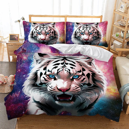 Tiger Portofino Leaf Quilt / Doona / Duvet Cover set