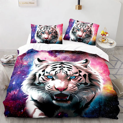 Tiger Portofino Leaf Quilt / Doona / Duvet Cover set