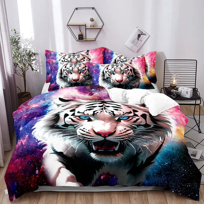 Tiger Portofino Leaf Quilt / Doona / Duvet Cover set